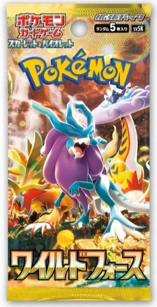 Pokémon TCG Wild Force Booster Pack (Japonês)