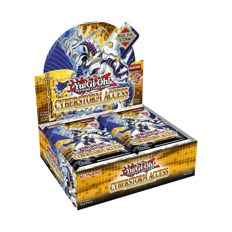 Yu-Gi-Oh - Cyberstorm Access Booster Box - Inglês / 1st Edition
