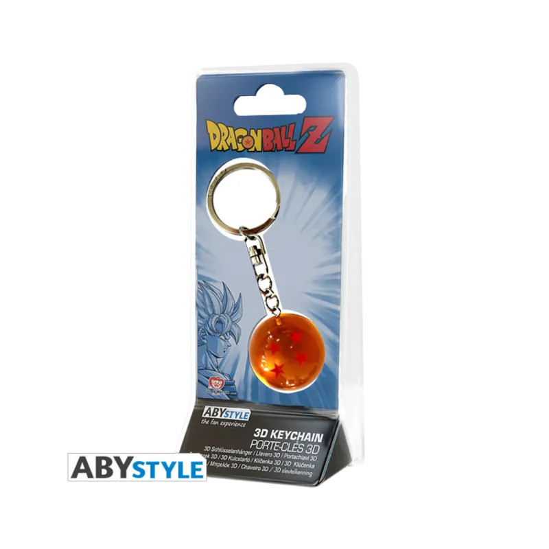 Porta-Chaves 3D Dragon Ball Z Bola de Cristal 4 Estrelas