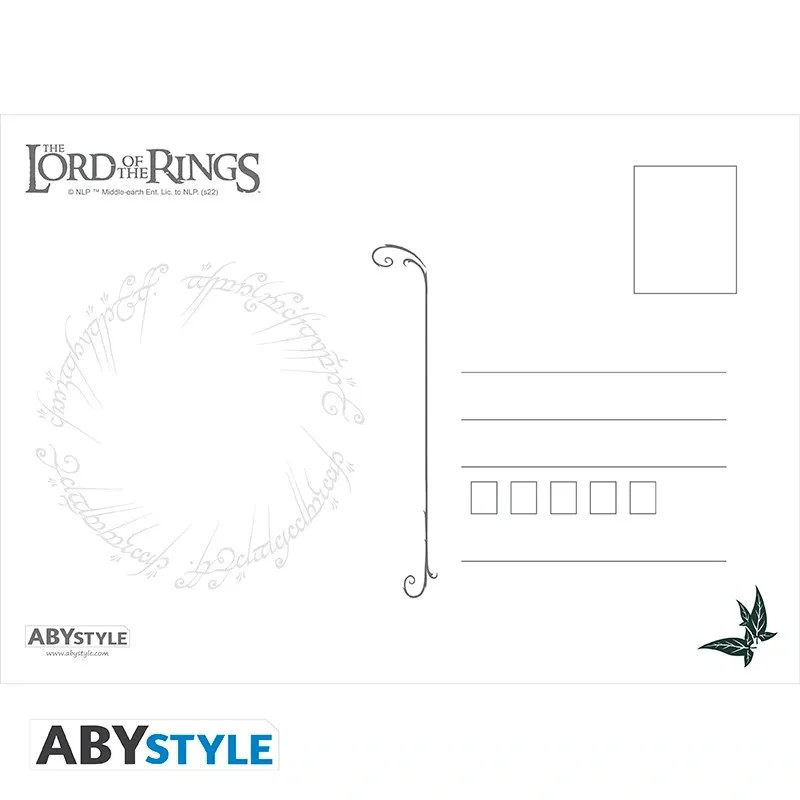 Cartes postales Le Seigneur des Anneaux Set 1 x5 ABYstyle