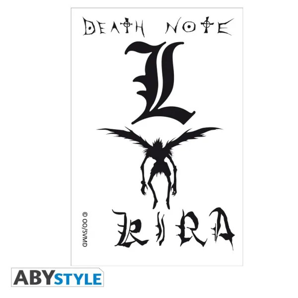 Tatuagens Temporárias Death Note L, Kira & Ryuk ABYstyle