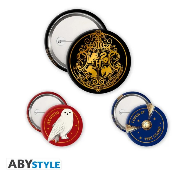 Harry Potter Hogwarts Badge Pack Oficial ABYstyle