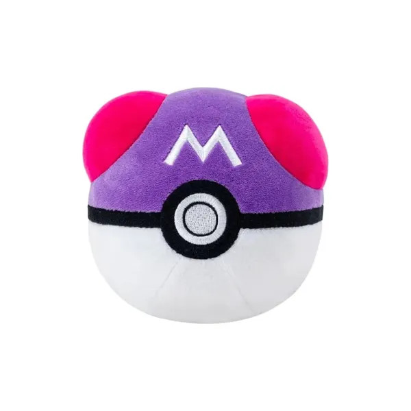 Pokemon Plush Poke Ball 12.5Cm - Master Ball (Pkw3542)