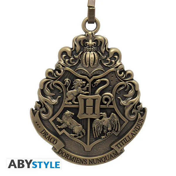 Llavero Harry Potter Escudo de Hogwarts 3D ABYstyle