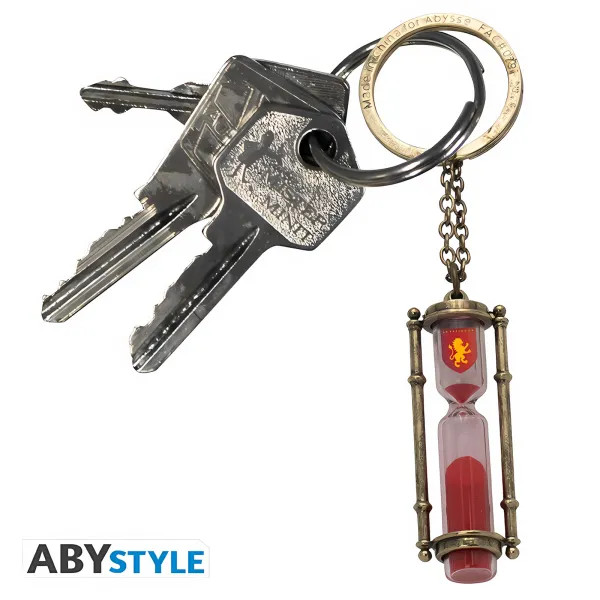 Harry Potter 3D-Schlüsselanhänger Offizielle Gryffindor-Sanduhr ABYstyle