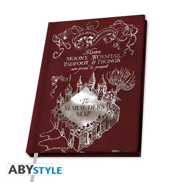 Harry Potter Ring Binder Notebook - Marauder