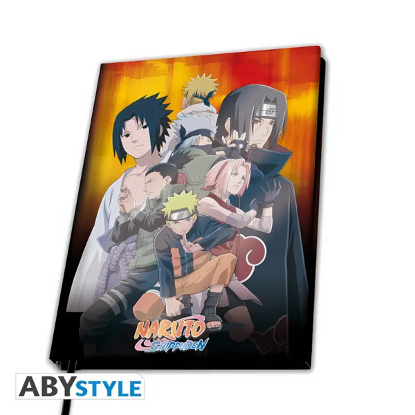 Abysse | Naruto Shippuden | Konoha Group A5 Notebook