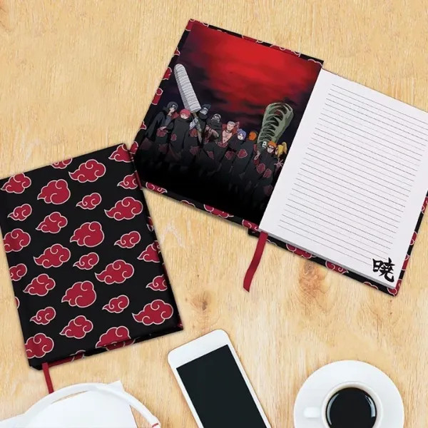 Naruto Shippuden Caderno A5 Akatsuki Oficial ABYstyle