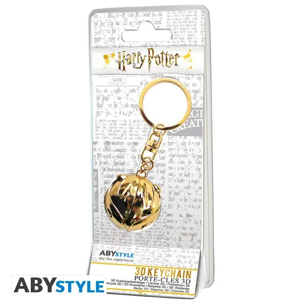 Porte-clés Harry Potter Golden Snitch 3D ABYstyle