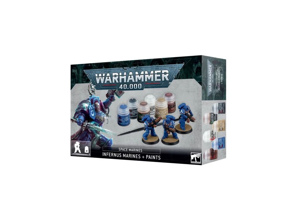 Warhammer 40,000 Infernus Marines + Set de Peintures Games Workshop