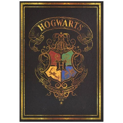 Caderno Harry Potter Hogwarts Black