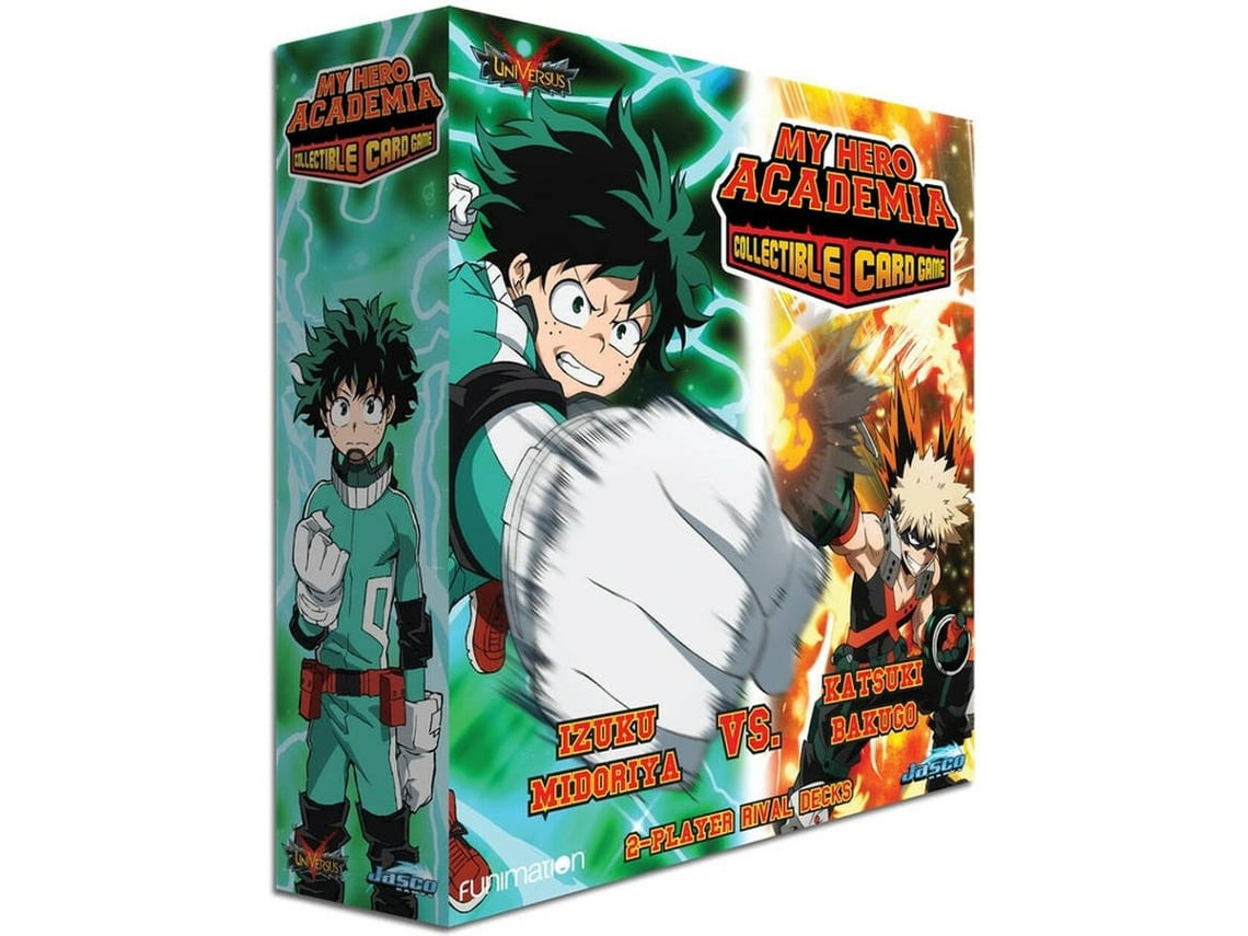 My Hero Academia CCG - Izuku Midoriya vs. Katsuki Bakugo Rival Decks- Inglês