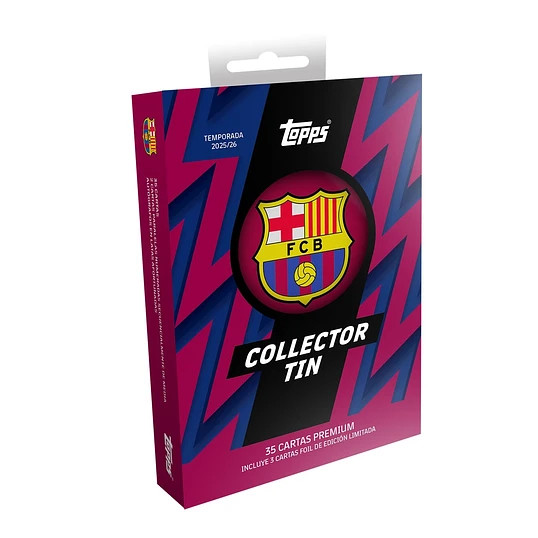 Topps FC Barcelona Collector Tin 2025/26
