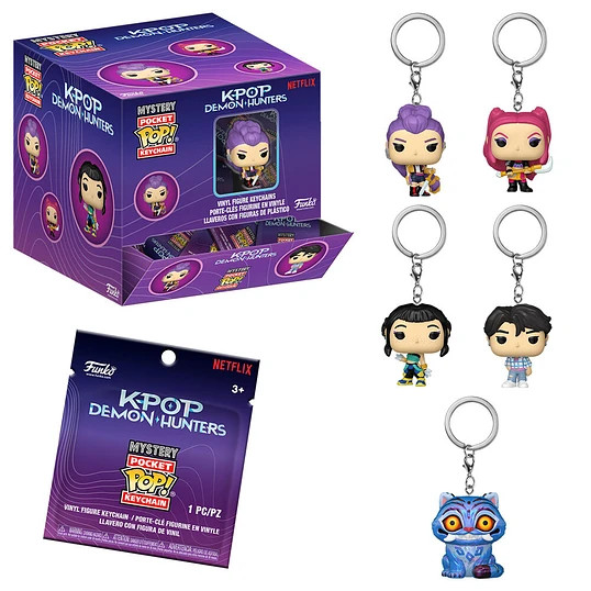 Chaveiro Funko Pocket POP KPop Demon Hunters (Blind Box)