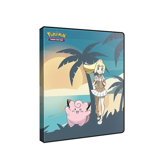 Ultra PRO Portfolio 9 Bolsos – Lillie & Clefairy (Pokémon) – Arquivador 360 Cartas