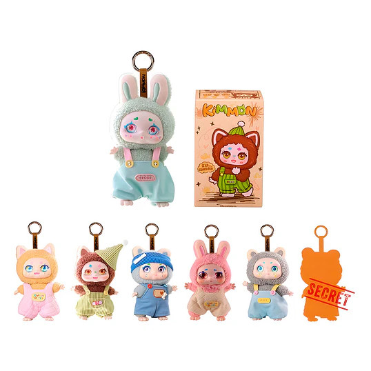 Porta-Chaves Blind Box Kimmon Mimon Figura Surpresa