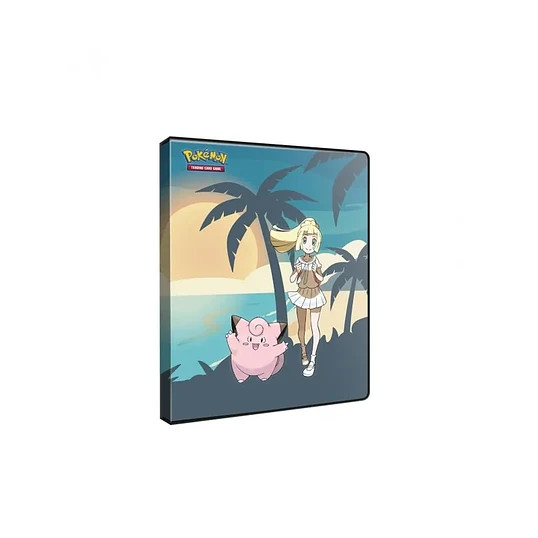 Ultra PRO Portfolio 4 Bolsos – Lillie & Clefairy (Pokémon) – Arquivador Oficial