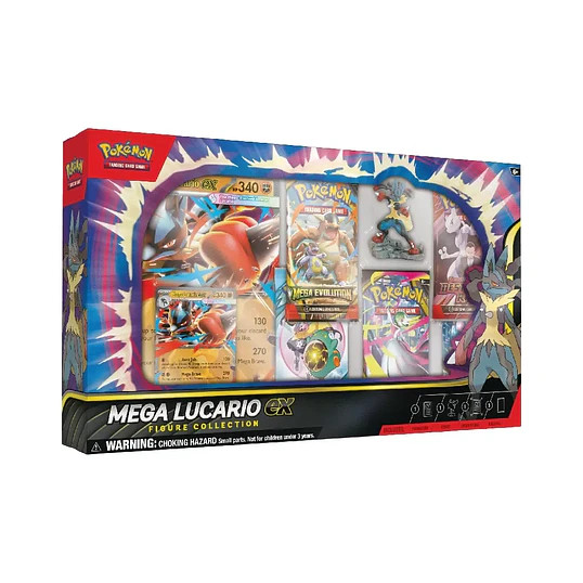 Pokémon TCG: Mega Lucario ex Figure Collection