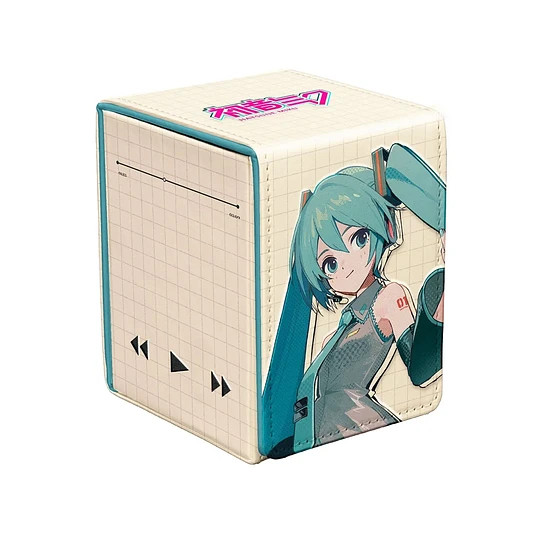 Ultra PRO ALCOVE® Flip Deck Box 100+ Cartas – Hatsune Miku Retro Soundscapes