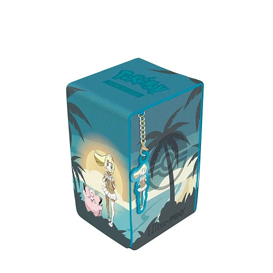 Boîte de jeu Ultra PRO Alcove Tower - Lillie & Clefairy (Pokémon) - Boîte Premium Officielle