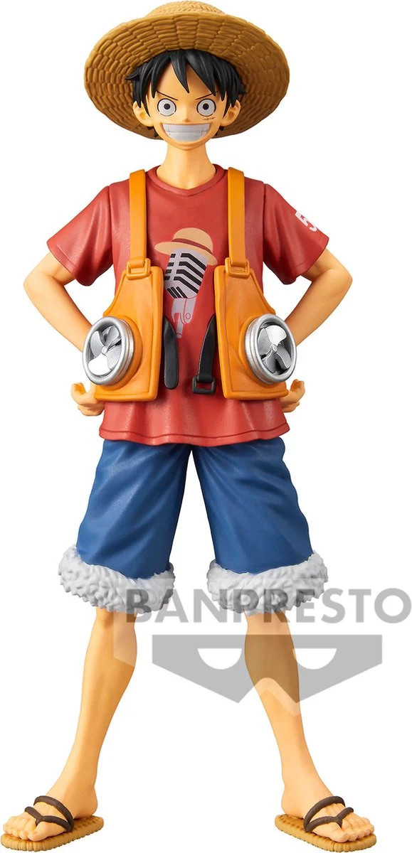 Figura One Piece DXF The Grandline Men Vol.1 Monkey D. Luffy Banpresto