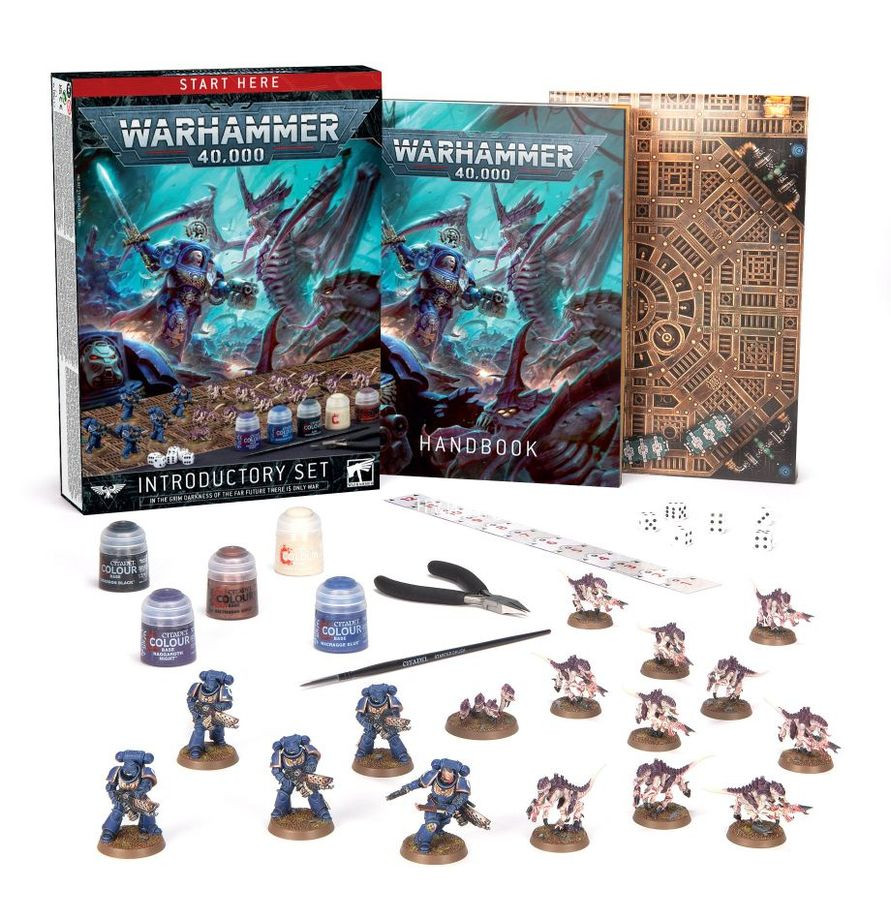 Warhammer 40,000 Introductory Set Miniatures Game Games Workshop