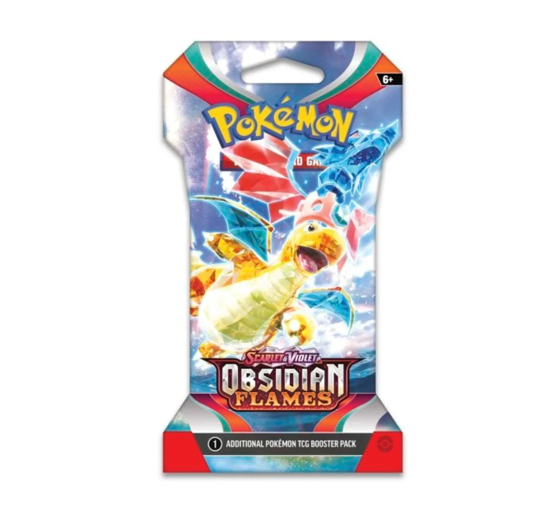 Pokémon TCG – Obsidian Flames Sleeved Booster (Inglês)
