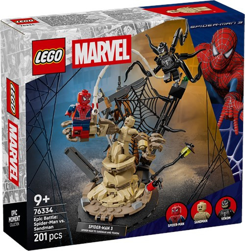 LEGO Marvel Super Heroes – Batalha Épica: Spider-Man vs. Sandman (76334)