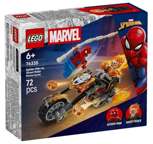 LEGO Marvel Super Heroes – Spider-Man vs. Ghost Rider na Mota (76335)