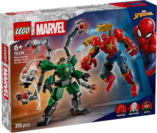 LEGO Marvel Super Heroes – Batalha Mech: Spider-Man vs. Doc Ock (76338)