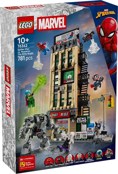 LEGO Marvel Super Heroes – Spider-Man vs. Mysterio: O Daily Bugle (76342)