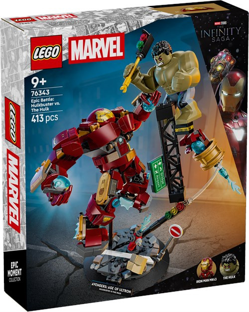 LEGO Marvel Super Heroes – Batalha Épica: Hulkbuster vs. Hulk (76343)