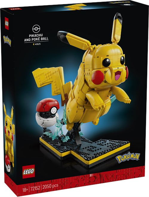 LEGO Pokémon – Pikachu & Poké Ball (72152)