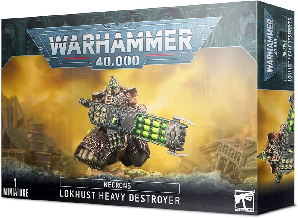 Warhammer 40 000 Necrons Lokhust Heavy Destroyer Miniature Games Workshop