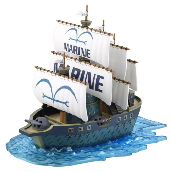 Model Kit One Piece Grand Ship Collection Marine Ship Bandai