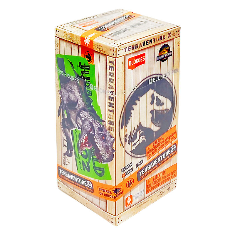 Jurassic World Blind Box Terraventure TS-02 Willkommen in Jurassic World Display 12 Einheiten Blokees