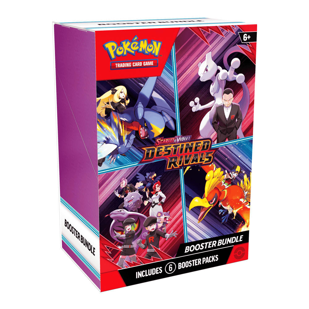 Pokémon TCG Scarlet & Violet – Destined Rivals Booster Bundle (6 Packs) EN