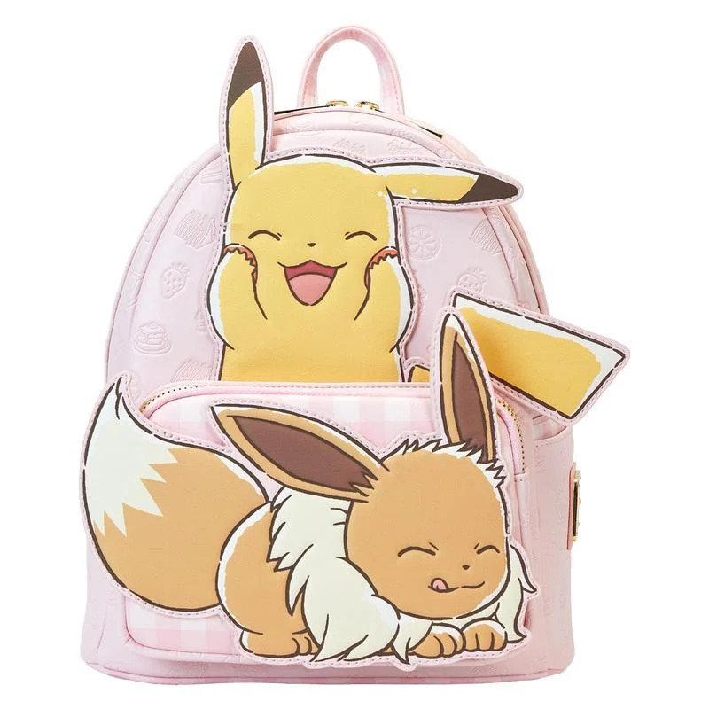 Mochila Mini Pokémon Café Pikachu & Eevee Loungefly