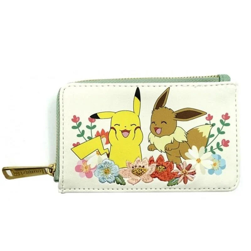 Pokémon Pikachu & Eevee Floral Loungefly Card Holder