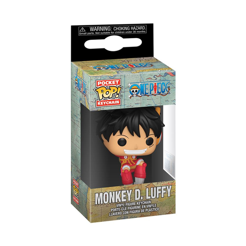 Funko Pocket Pop! One Piece Monkey D. Luffy Egghead Arc Keychain