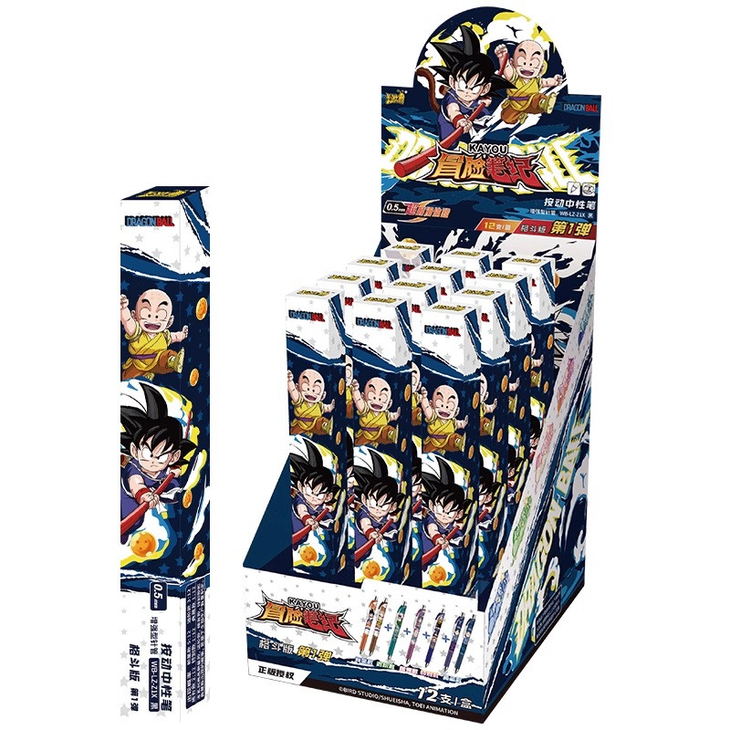 Dragon Ball Caneta Gel Retrátil Fighting Edition Vol. 1 Blind Box Kayou