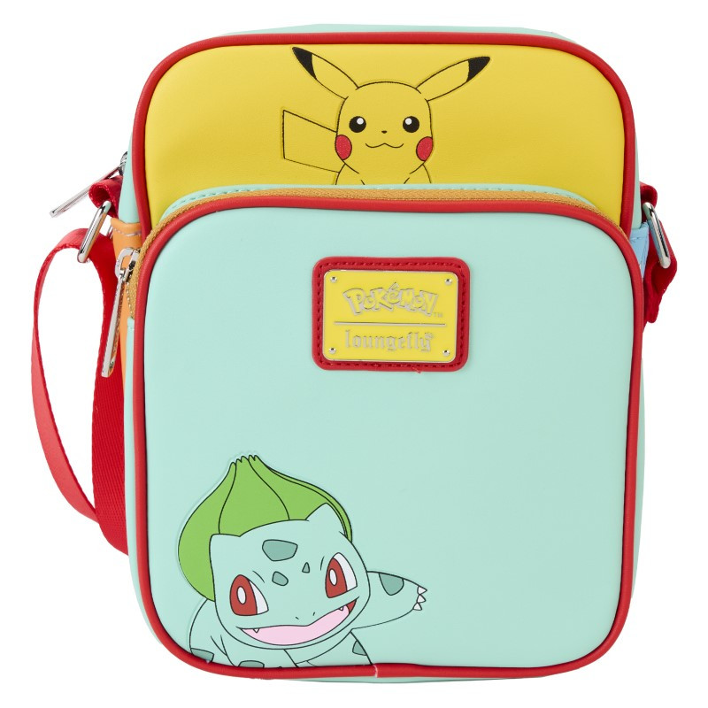 Mala Crossbody Pokémon Color Block Starters Loungefly