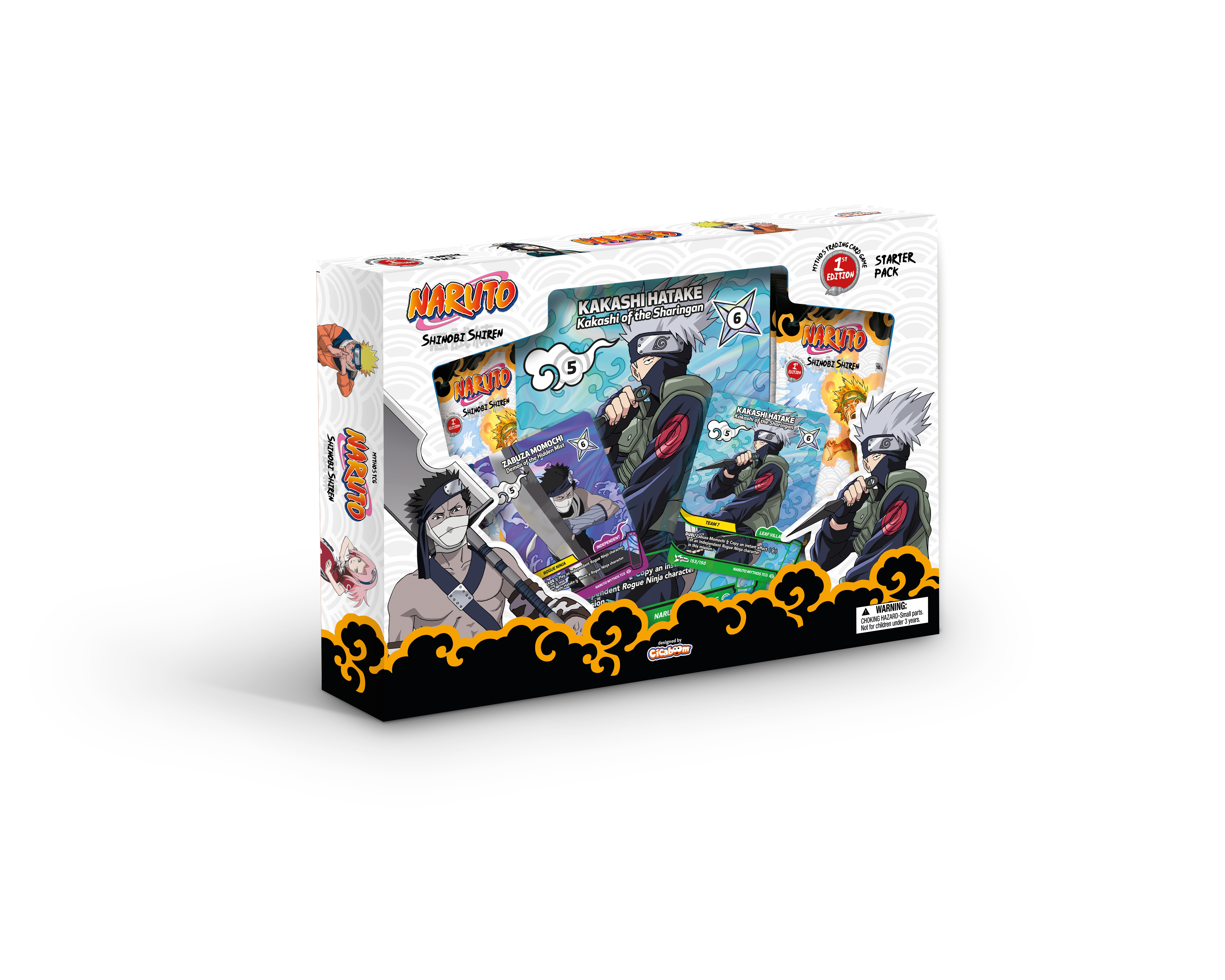 Naruto Mythos TCG Starter Pack Kakashi vs Zabuza Cicaboom
