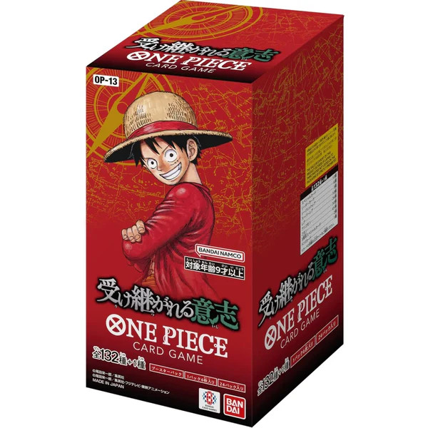 One Piece Card Game: Carrying on His Will Japanese Booster BOX