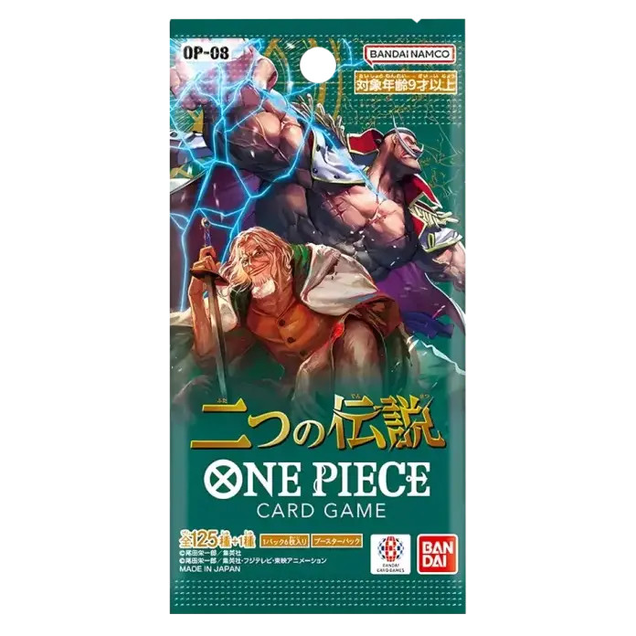 One Piece Card Game OP-08 Two Legends – Booster Japonês