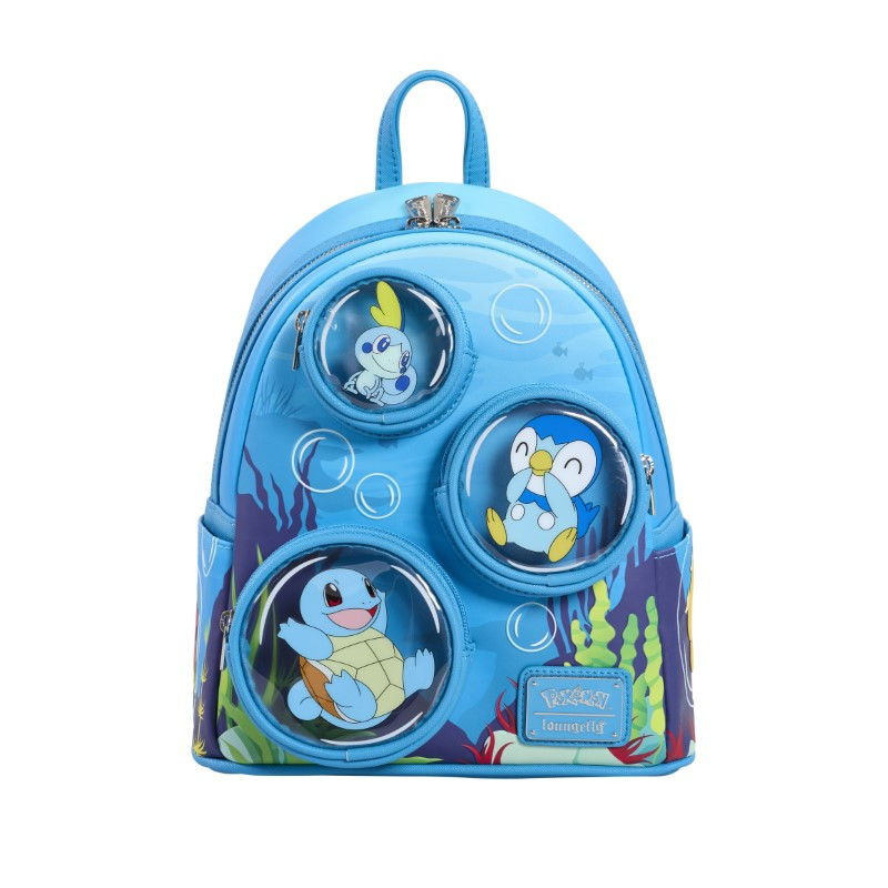 Mochila Mini Pokémon Water Type Initials Loungefly