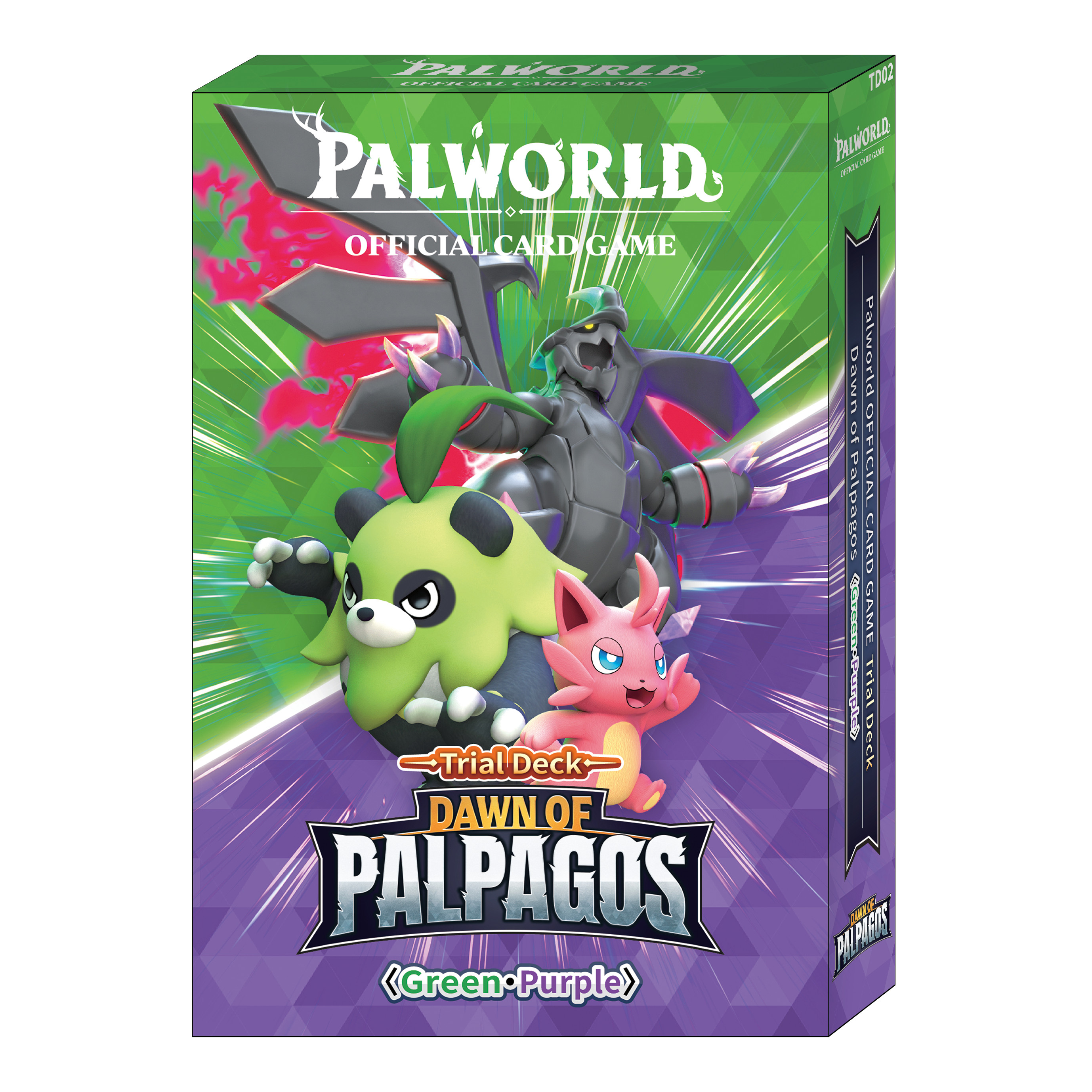 Starter Deck Display Starter Deck Display Dawn Of Palpagos Green-Purple TD-02 - Palworld