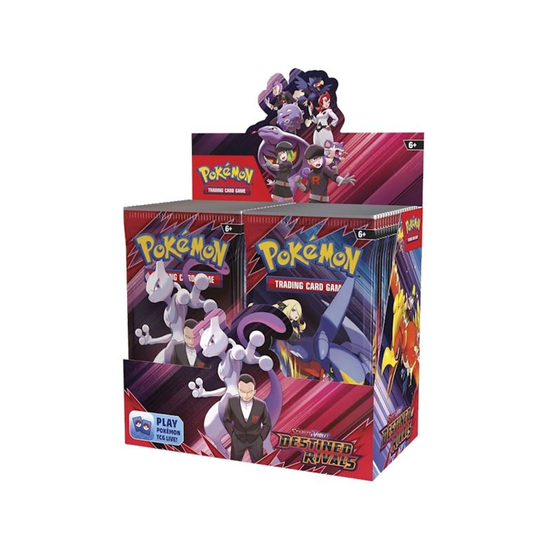 Pokémon Trading Card Scarlet & Violet Destined Rivals SV10 Booster Display Box (36 Boosters) Inglês