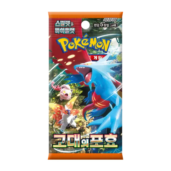 Pokémon TCG Ancient Roar SV4K – Booster Coreano