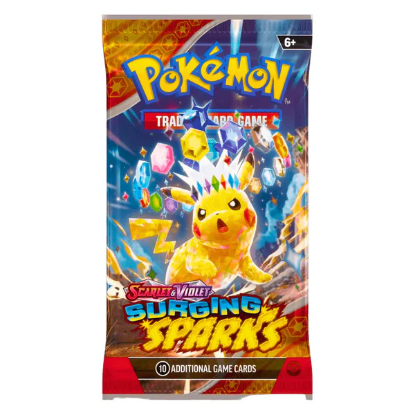 Pokémon TCG – Surging Sparks Booster (Inglês)